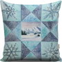 Aberto Design Cojín Multicolor 43 x 43 cm